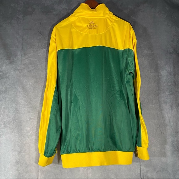 Vintage ORRO Dri-Fit Technical Sportsgear Jamaica Track Jacket Embroidered Sz XL - Picture 9 of 10